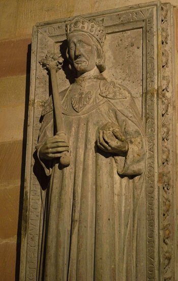 Grabtafel König Rudolfs von Habsburg Grabtafel König Rudolfs von Habsburg